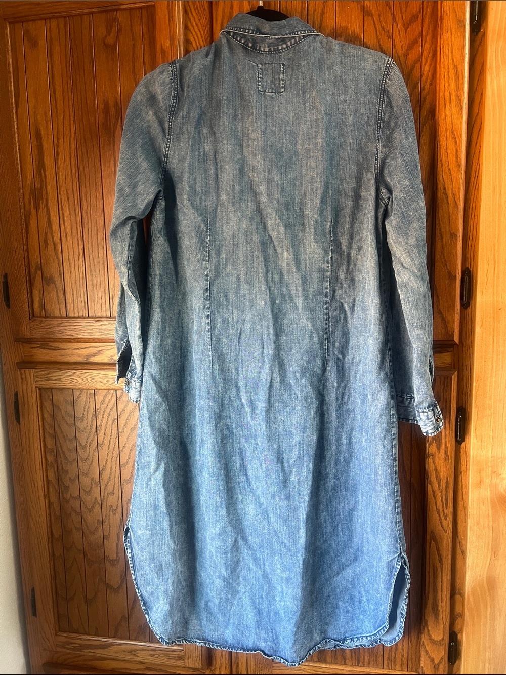 Cotton & Rye Denim Shirt Dress - small - Picture 7 of 7